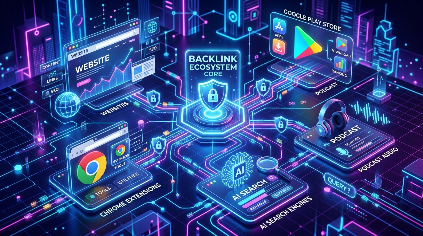 Hệ sinh thái dịch vụ backlink độc quyền Solannseo