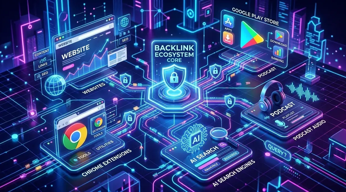 Hệ sinh thái dịch vụ backlink độc quyền Solannseo