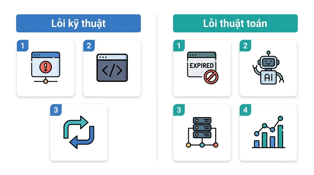 Phân loại 7 nguyên nhân cốt lõi khiến website vệ tinh PBN bị Algorithmic De-index