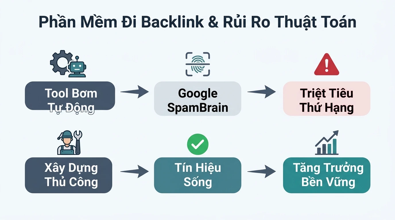 Phần Mềm Đi Backlink: Những Công Cụ Hiệu Quả & Lưu Ý An Toàn