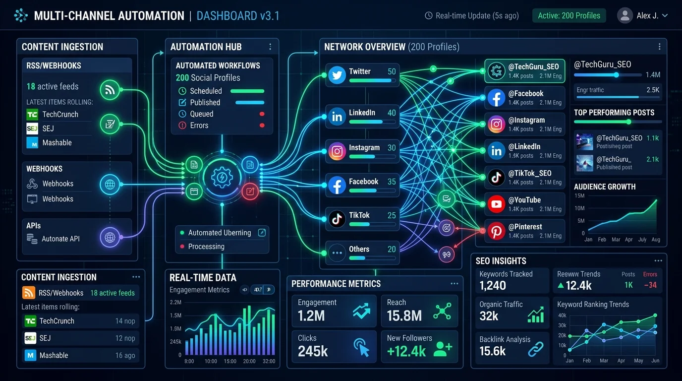 Quy Trình Chăm Sóc & Nuôi Dưỡng Social Entity Tự Động Hóa