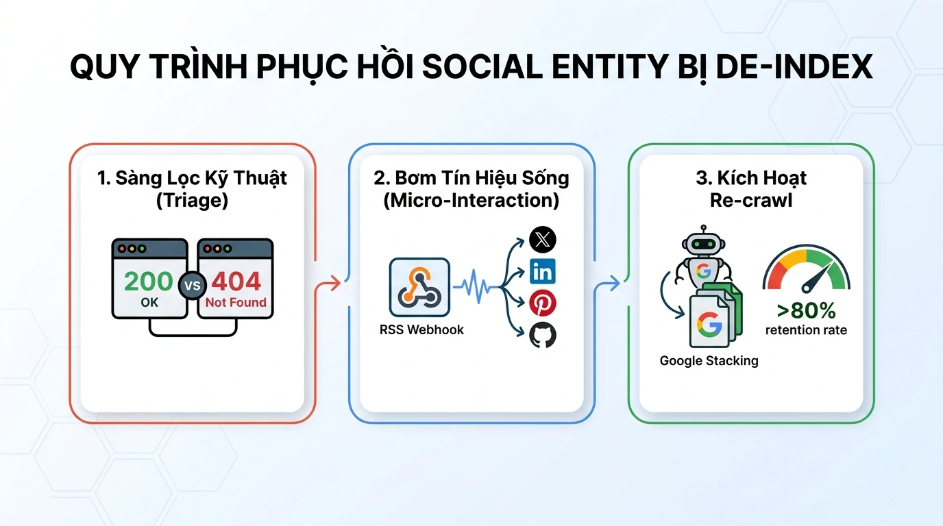 Social Entity Bị De-Index: Nguyên Nhân & Cách Khắc Phục